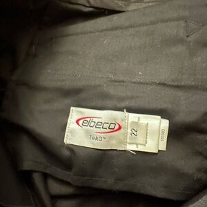 Elbeco Black Tek3 Pants- professional paramedic slacks